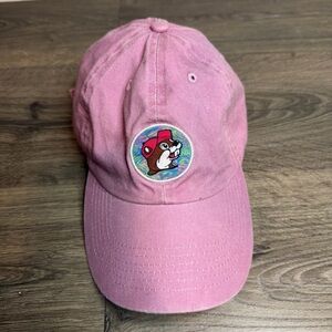 Buc-ee's Pink Cap with Beaver Logo